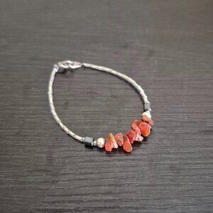 Carnelian Bracelet.